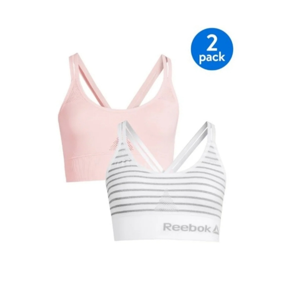 New 2 Reebok seamless bralettes